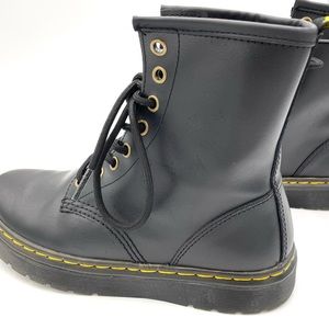 Dr Martens Black Zavala Combat Boot Size 5